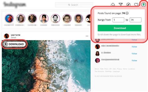 Bulk instagram downloader - You can use wfdownloader app to bulk download from instagram . [deleted] • 1 yr. ago. try this chrome extension, works fine https://chrome.google.com/webstore/detail/download …